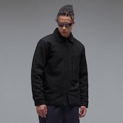 Off-Slope Solid Overshirt - Pitch Black