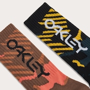 Camo B1B Rc Socks 2.0(2 Pcs) - Orange Stripe/Grip Camo