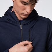 Enhance Grid Fleece Jacket 10.7 - Black Iris