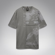 Reserve Strato Panels Tee - Granite Gray