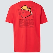 Heritage Eyeshade Tee - Poppy Red