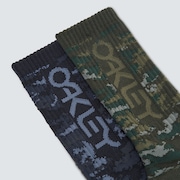 Camo B1B Rc Socks - Brush Tiger Camo Gray