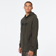 Teddy Full Zip Hoodie - New Dark Brush/Black