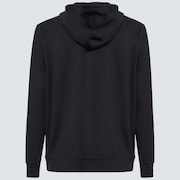 Teddy Full Zip Hoodie - Black/American Flag