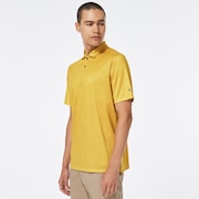 Oakley Reduct Polo - Geometric Print Yellow