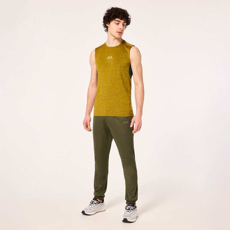 O Fit Rc Sleeveless Tee - Green/Yellow Heather