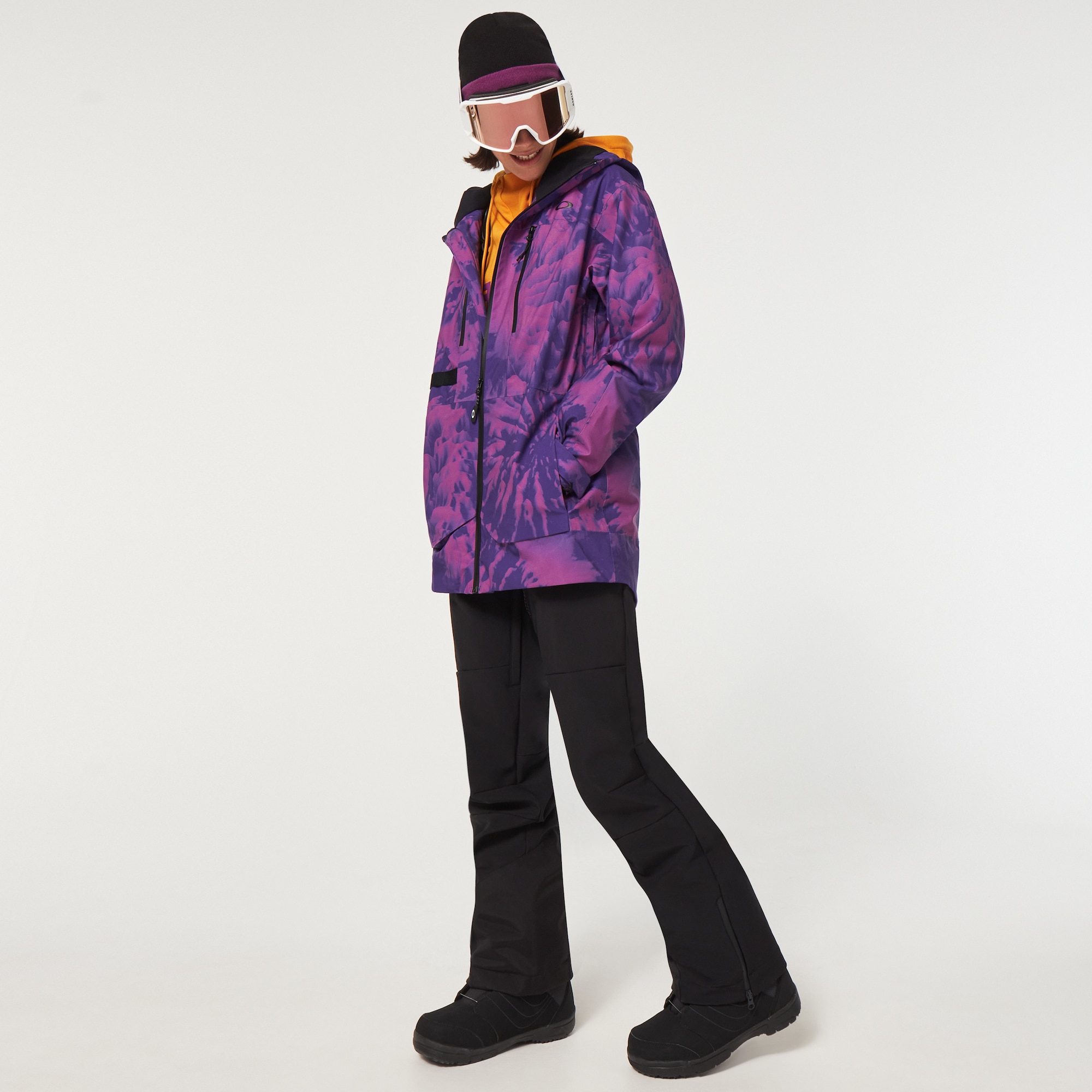 オークリー Juno Shell Jacket Purple Mountain Td Print | オークリー