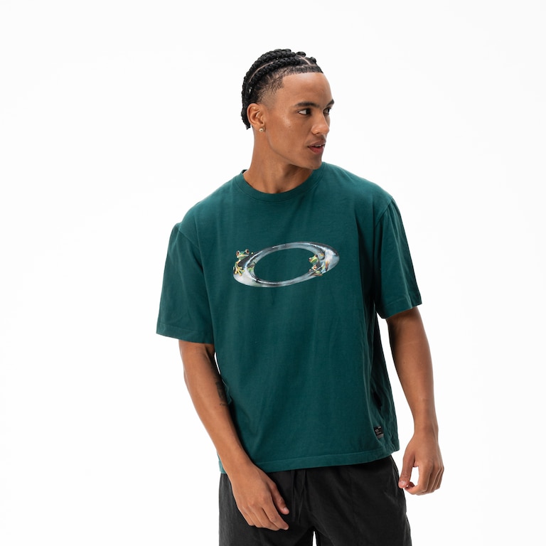 Oakley Jupiter'S Adventure SS Tee - Mediterranean