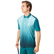 Infinity Line Golf Polo Short Sleeve - Petrol