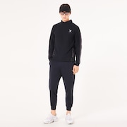 Skull Hybrid Pullover Jacket - Blackout