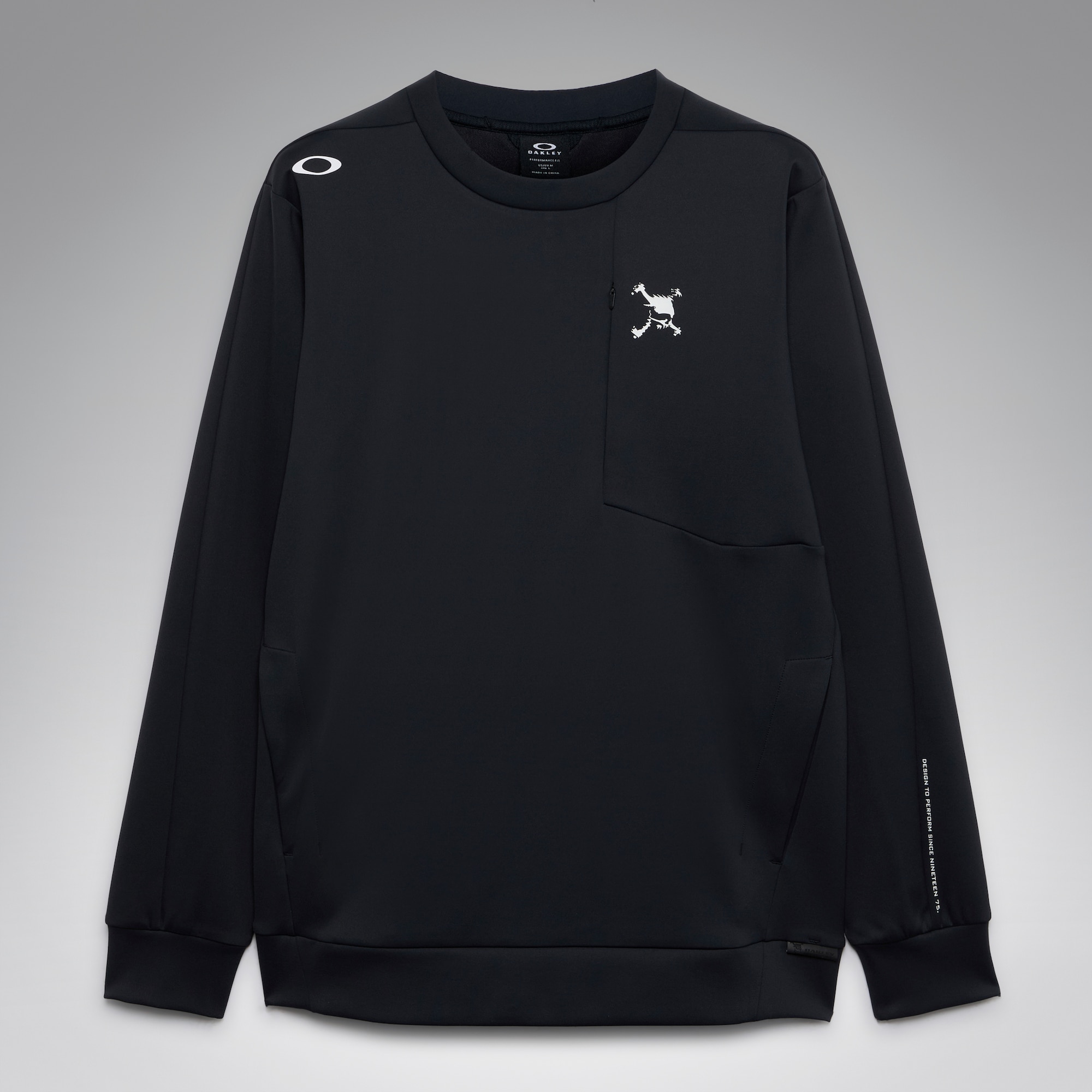 Oakley Skull Synchronism Crew in Pitch Black | Oakley® JP