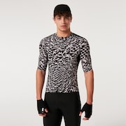 Endurance Dazzle Camo Jersey - Abstract Black/White