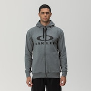 Moletom Oakley F/Z Pullover - Athletic Heather Gray