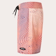 Cosmic Tides 18" Boardshort - Bubble Ellipse Orange/Blue