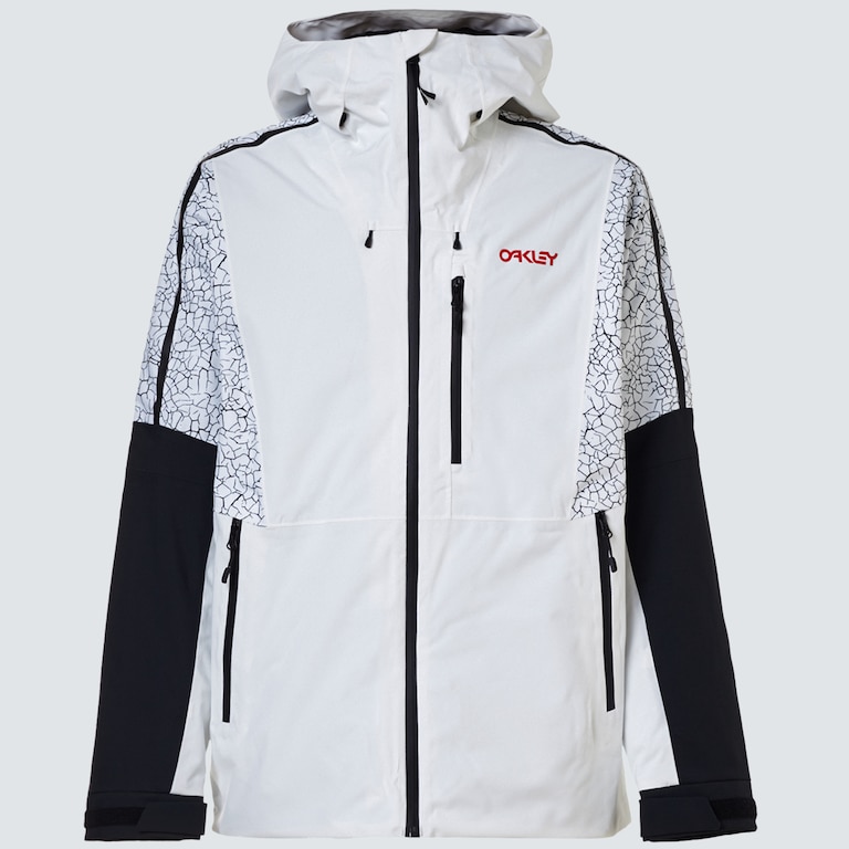 Tc Gunn Shell 2L Jacket - White/Crackle