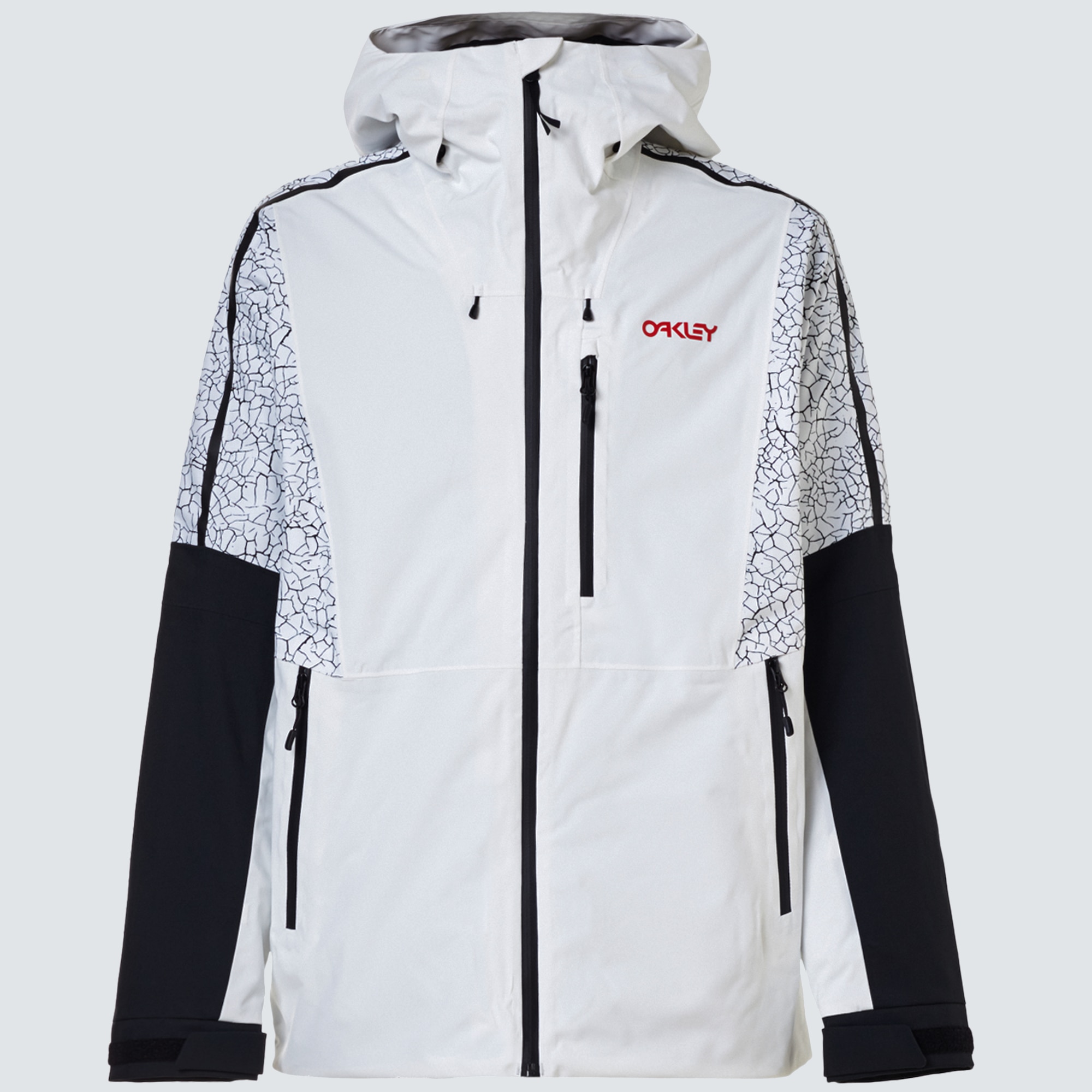 Oakley Tc Gunn Shell 2L Jacket in White/Crackle | Oakley® US