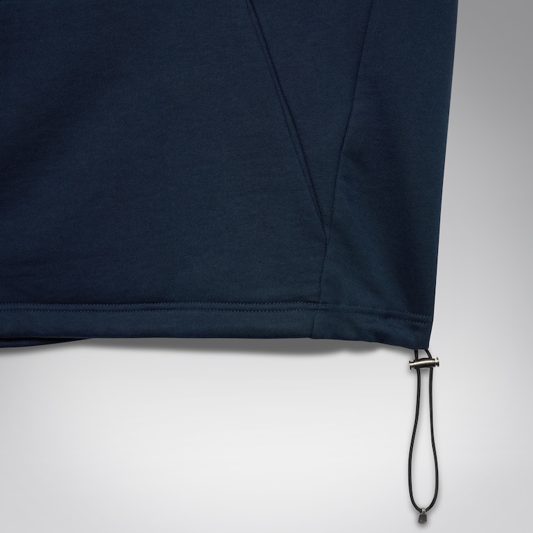 Hoodie Metallic Chest Coin - Abyss