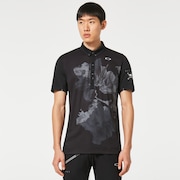 Skull Covert Bloom Shirt - Blackout
