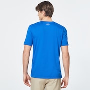 USA Flag Picture Short Sleeve Tee - Uniform Blue