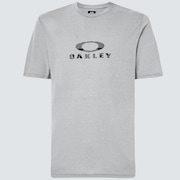 Striped Bark Tee - Stone Gray
