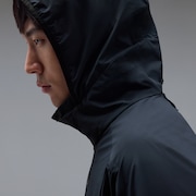 Skull O-Blades Hoodie Jacket - Pitch Black