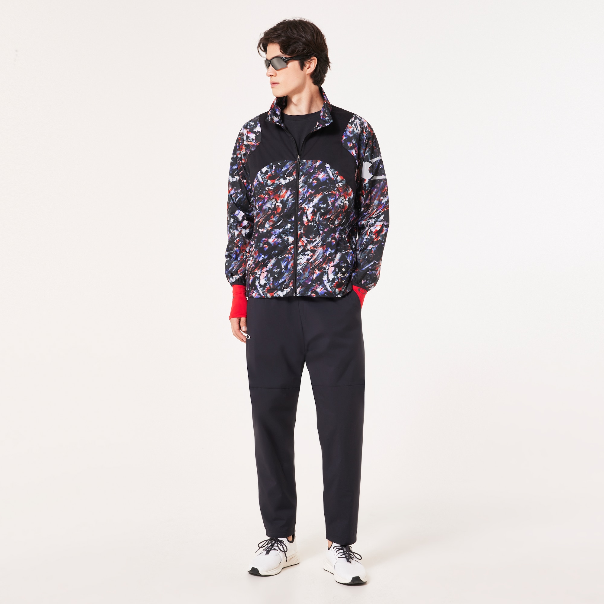 OAKLEY STRIKING WIND WARM JKT XL 新品 オークリー Striking Wind Warm Jacket 6.0 Black Print | オークリー