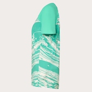 W Seeker Airline SS Jersey - Duality Swirl White/Mint