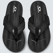 Pier Ellipse Flip Flop - Blackout