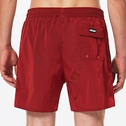 All Day B1B 16" Beach Short - Red Line