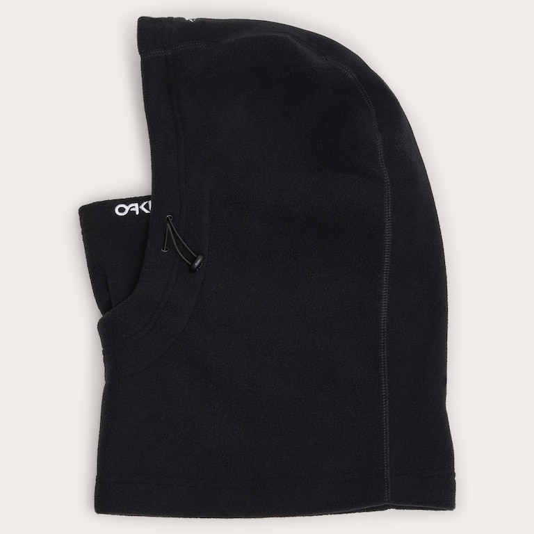 Printed Pile  Balaclava - Blackout