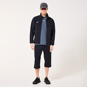 Light Fleece Dry 3/4 Pants 16. - Pitch Black