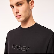 Embroidered B1B Crew Sweatshirt - Blackout