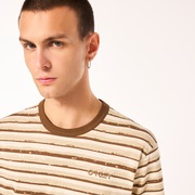 Blurrred Stripes Tee - Blurred Stripe Humus