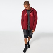 Bark FZ Hoodie 2.0 - Iron Red