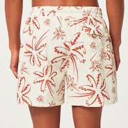 Deco Palms Rc Beachshort - Three Lines Palms Arctic