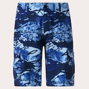 B1B Cargo Hybrid Short - Tiger Mountain Camo Blue