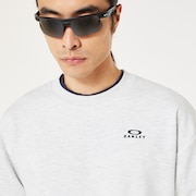 Foundational Fleece LS Crew 3.0 - New Granite Heather