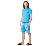 Ellipse Logo Rashguard - Hawaiian Blue