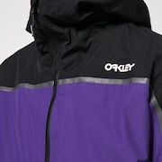 Evocative Shell Jacket - Blackout/Deep Violet