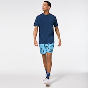 Toucan Tropics 16 Beach Short - Toucan Blue Aviator