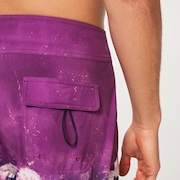 Whitewash 20" Boardshort - Ultra Purple Wave