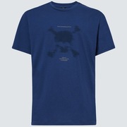 Blurred Scatter Skull Tee - Poseidon