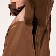Tc Skull Reduct Shell Jacket - Carafe/Brown Clouds Print