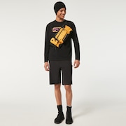 Locked In B1B Ls Tee - Blackout