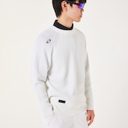 Skull Surface Sweater Crew 3.0 - White