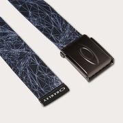 Ellipse Web Belt - Aop Mountain Black Cement