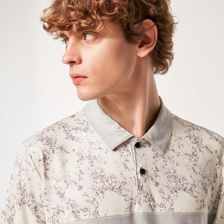 Oakley Sand Block Polo - Arctic White