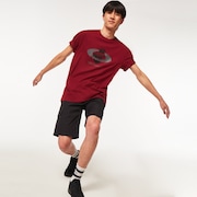 Gear Static Icon Tee - Iron Red