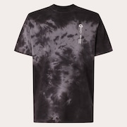 Mtl Tendrils Tee - Black Tie Dye