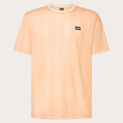 Vertical Sets Tee - Orange Zig-Zag Print
